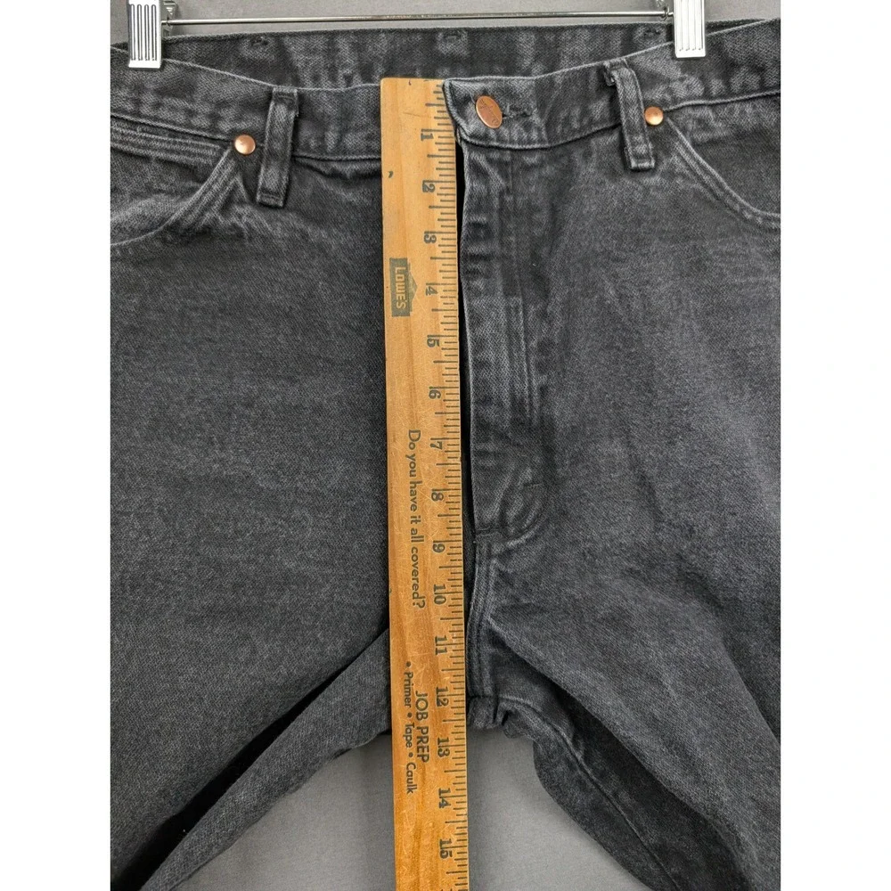 Wrangler Cowboy Cut Original Fit Jeans Mens 36x36 Black‎ Denim